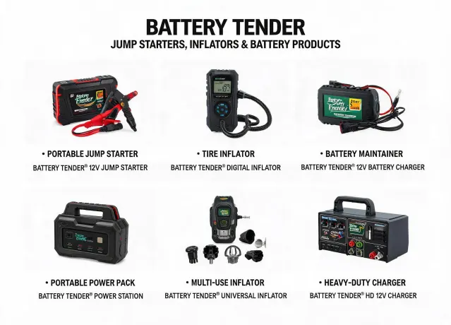 Jump Starters, Inflators & Battery
